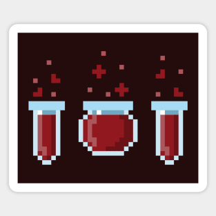 8Bit Health Potion, Red Magnet